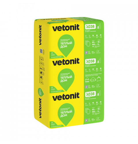 Vetonit Теплый Дом Плита-50x610х1170/Е/Т