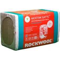 Rockwool Акустик баттс звукопоглощающие плиты, базальтовая теплоизоляция 